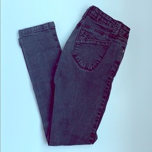 Blue Asphalt Stone Washed Black Jeans size 3 Short
